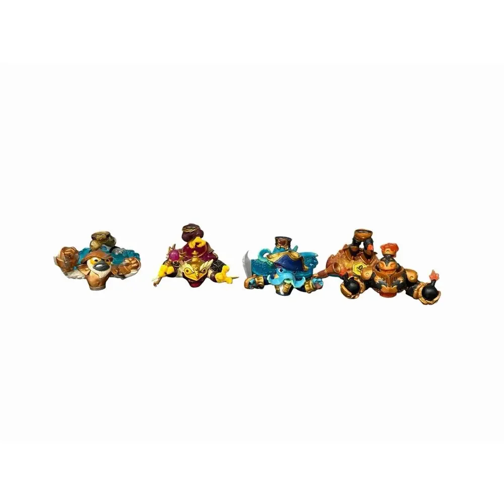 Skylanders Swap Force Figures: Grilla Drilla Hoot Loop Wash Buckler Blast Zone